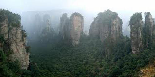 Montañas de Wulingyuan, Hunan, China 0