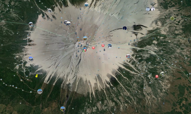 Volcán Monte Fujiyama 0