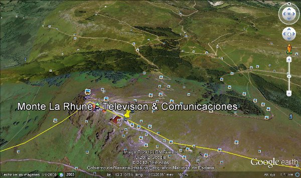 Monte La Rhune - Television & Comunicaciones de Francia 2