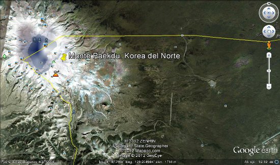 Monte Paekdu. Korea del Norte 🗺️ Foro Asia 2