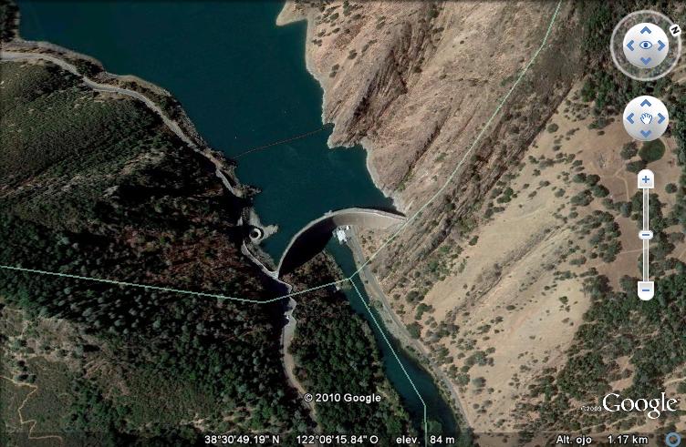 Presa de Monticello Dam, California 1 - Grandes embalses