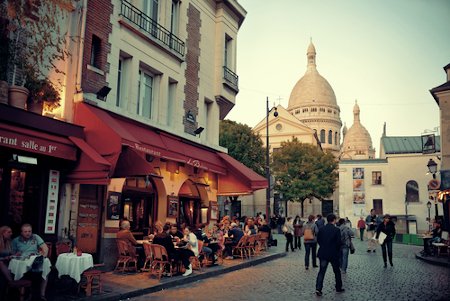 Montmartre, París, Francia 0