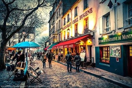 Montmartre, París, Francia 1