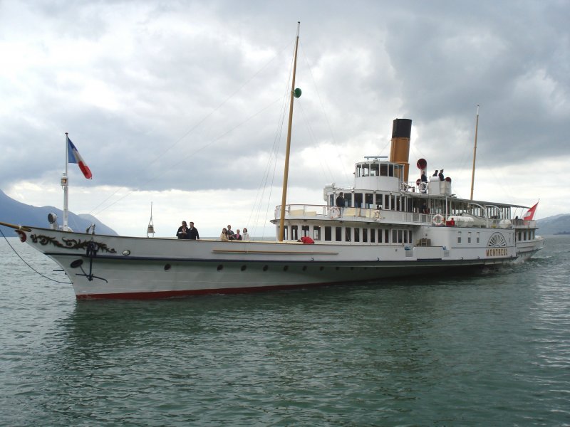 Montreux Paddle Steamer, Suiza 1