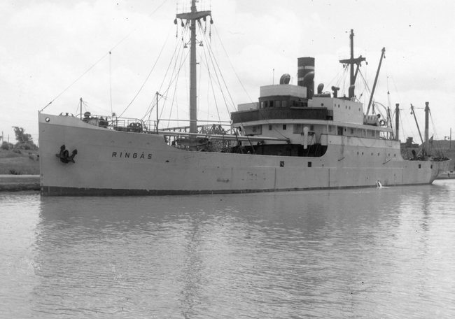 SS Francisco Morazan encallado en lago Michigan 1