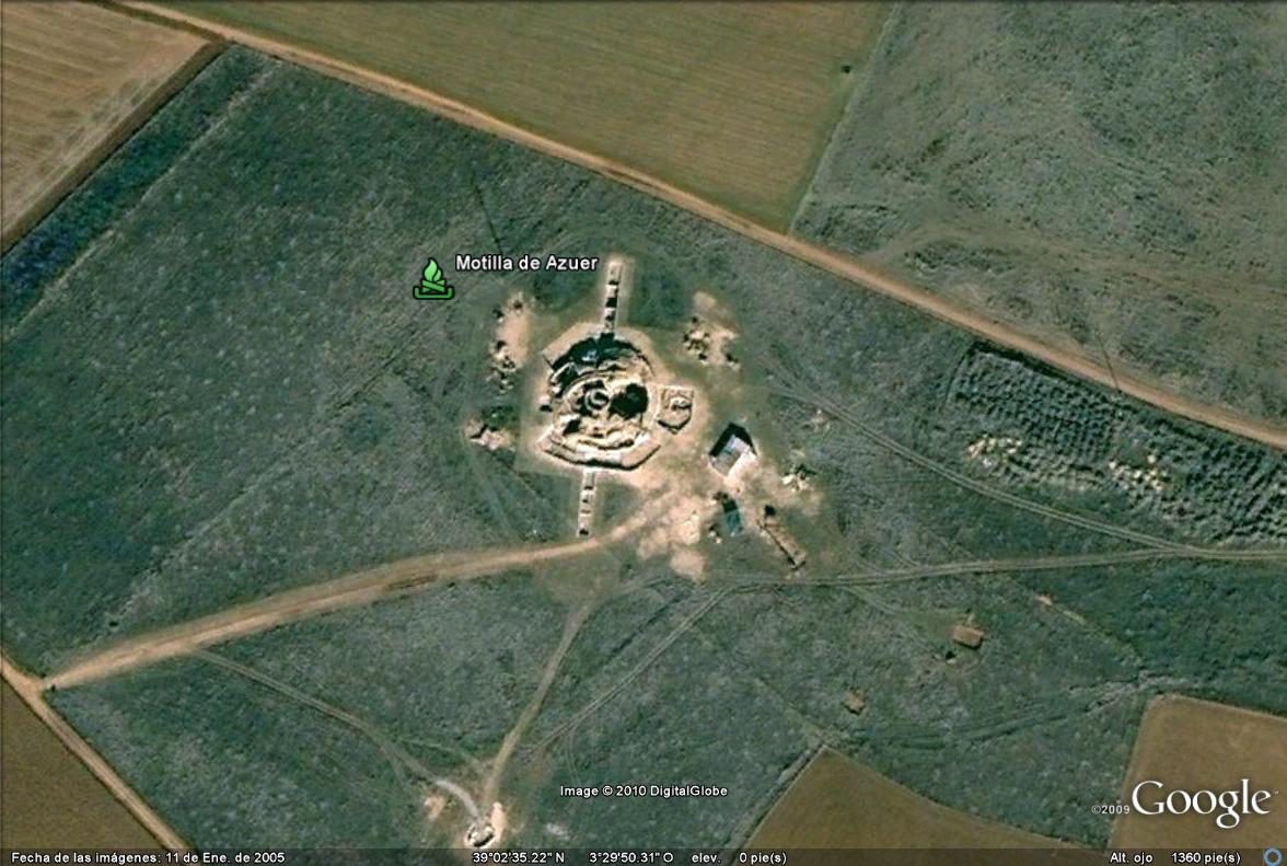 Motilla del Azuer - Asentamientos de la Edad del Bronce 2 - Numancia - España 🗺️ Foros de Google Earth y Maps