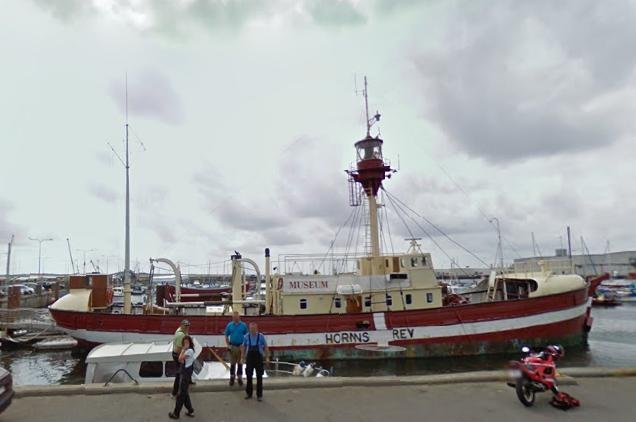 Motorfyrskib no. I o HORNS REV, Esbjerg, Dinamarca 1 - Barcos Faros, Lightvessel o Lightship