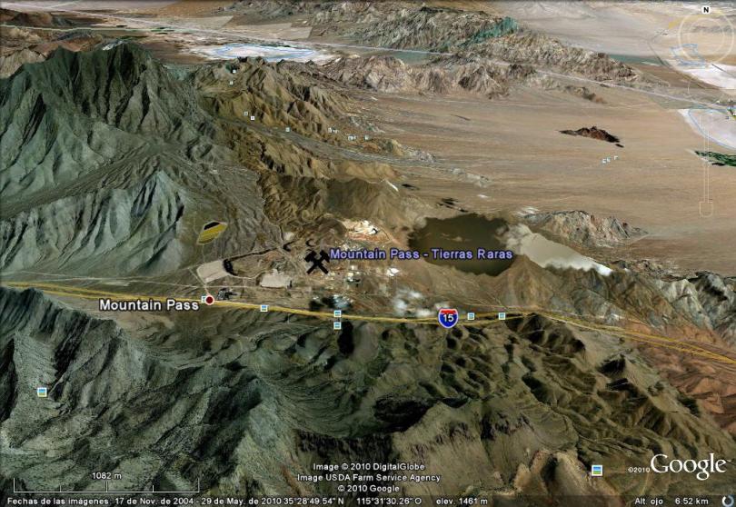 MINA DE MOUNTAIN PASS - TIERRAS RARAS 0 - MINA BAYAN OBO 🗺️ Foro América del Norte