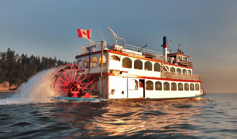 MPV Constitution Paddle Steamer, Canadá 1 - Barcos Rueda de Paleta o Vapor de ruedas