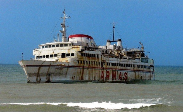 MS Assalama, Volcán de Tenagua, Ciudad de la laguna 2 - Barcos Hundidos y Naufragios