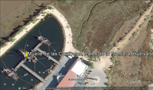 Muelle de las Carabelas, Palos de la Frontera, Huelva, Andal 🗺️ Foro España 2