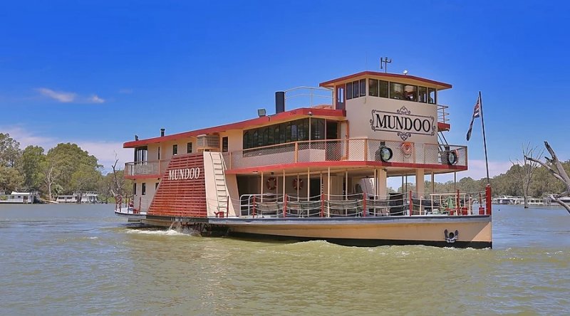 PV Mundoo, Barco de paletas de Australia 0 - Ruby, Paddle Steamer -Australia 🗺️ Foro General de Google Earth