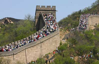 Toda la muralla China - MARAVILLA DEL MUNDO 2007 1