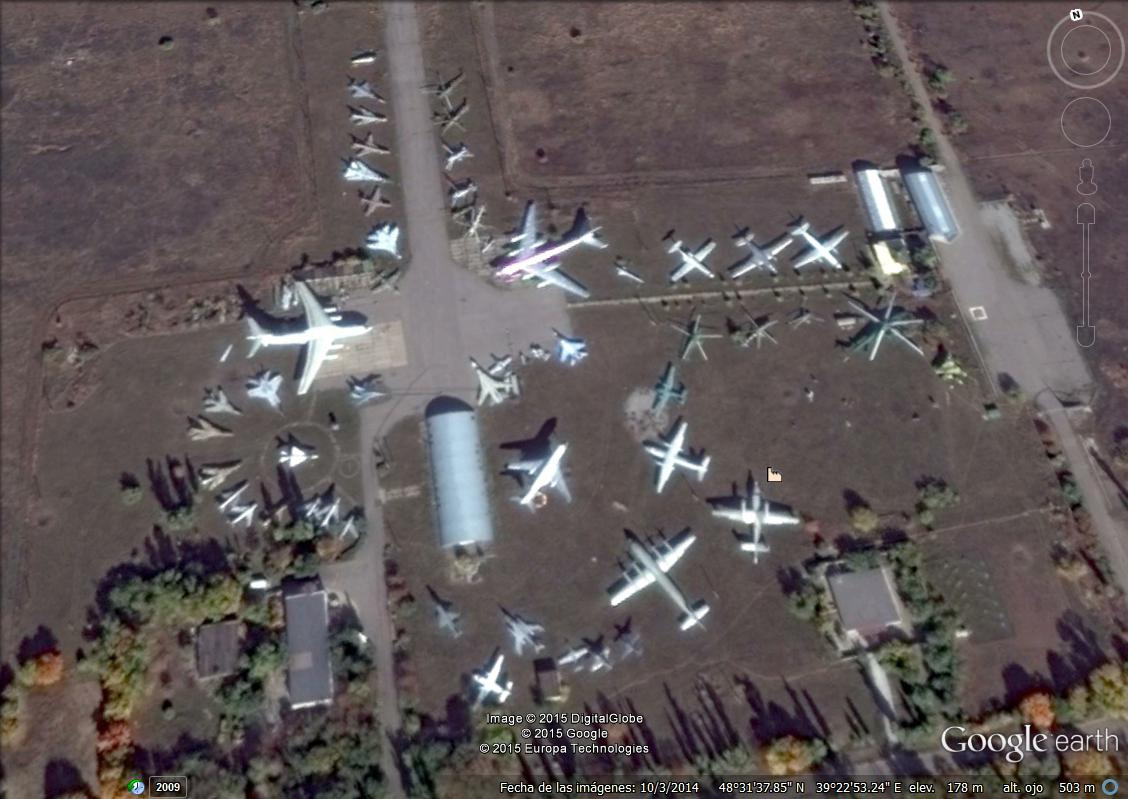 Museo de aviación de Luhansk - Ucrania 1 - Exposicion de aviones en Base Aerea de Edwards, USA 🗺️ Foro Belico y Militar