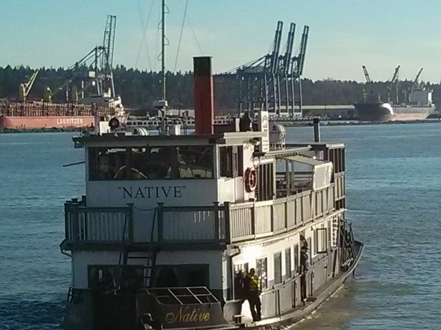 MV Native Paddle Steamer, Canada 1 - Barcos Rueda de Paleta o Vapor de ruedas