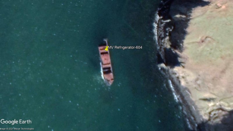 MV Refrigerator-604, Alemania 0 - MV RMS Mulheim encallado 🗺️ Foro General de Google Earth