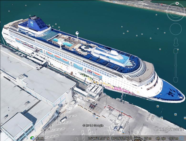 NCL EPIC en Miami 1 - Portacontenedores 300m Roterdam 🗺️ Foro General de Google Earth