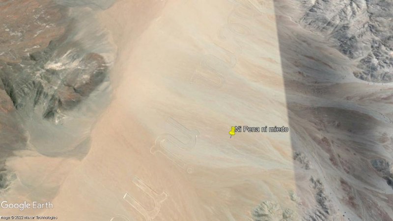 Geoglifo Ni Pena Ni Miedo, Antofagasta, Chile 1 - AF -Ash Fork - Arizona 🗺️ Foro General de Google Earth