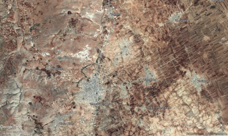Ataque Ejercito sirio en provincia de Idlib finales de Enero 1