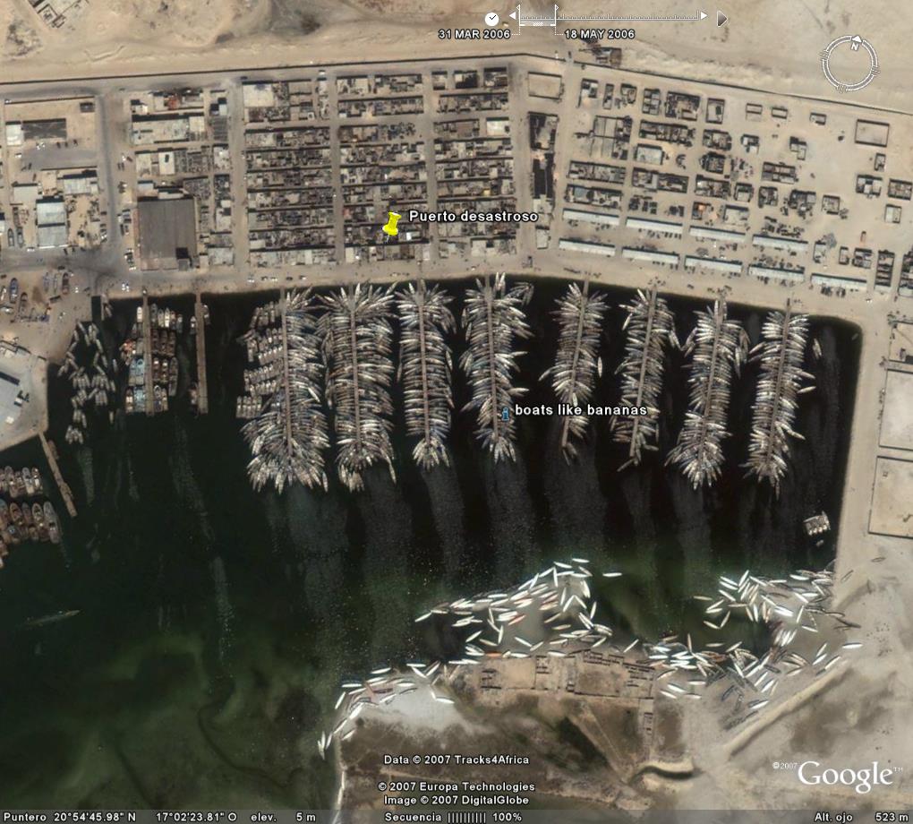 puerto de Nouadhibou - Bamako: enorme concentración de barcas - Mali 🗺️ Foro África