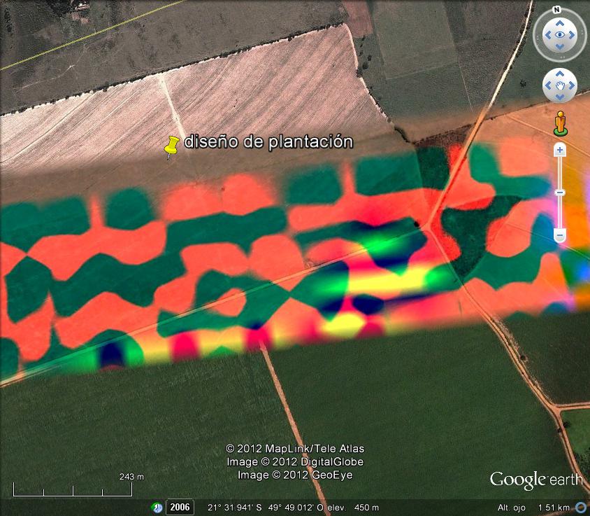 Cuerpo de mujer: Efecto optico en campos italianos 🗺️ Foro General de Google Earth 1