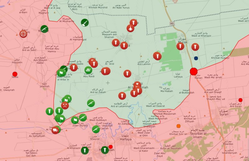 Contraofensiva Rebelde Norte de Hama 06-06-2019 1 - Se caldea Idlib - 06-05-2019 🗺️ Foro Belico y Militar