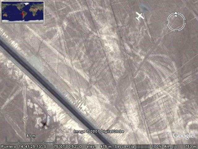 NUEVA AVIONETA SOBREVOLANDO LAS LINEAS DE NAZCA 0 - AVIONETA EN BRASIL 🗺️ Foro General de Google Earth