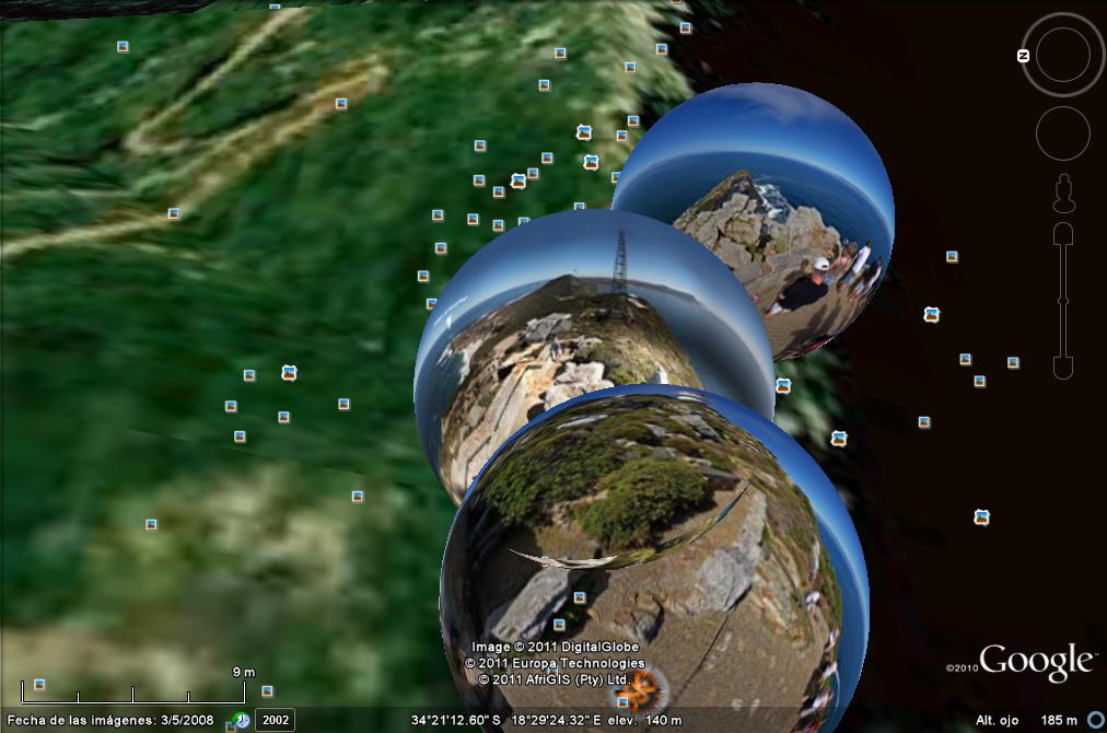 La esfera del centro contiene un ovni - OVNIS O FENOMENOS 🗺️ Foro General de Google Earth