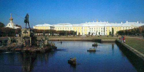 Peterhof , residencia de los zares. 1