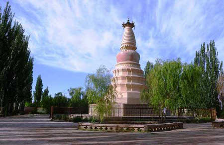 Pagoda del Caballo Blanco, Dunhuang, Gansu, China 0