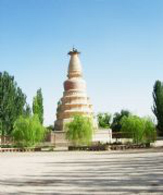 Pagoda del Caballo Blanco, Dunhuang, Gansu, China 1