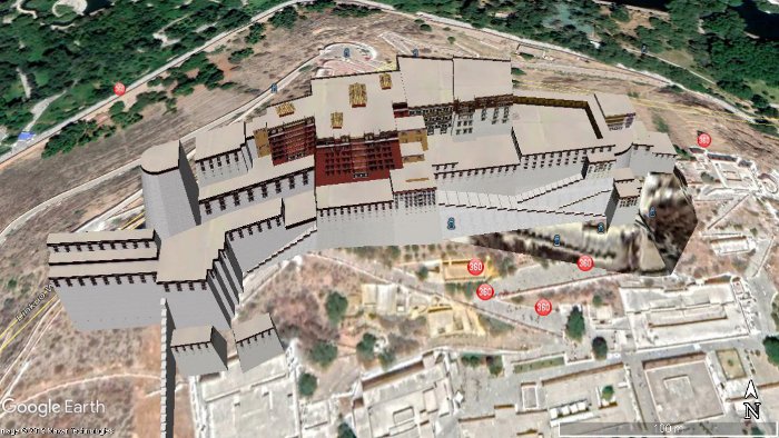 Palacio Potala, en Lhasa, residencia del Dalai Lama 🗺️ Foro China, el Tíbet y Taiwán 0