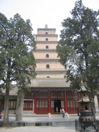 Gran Pagoda del Ganso Salvaje, Xian, Shaanxi, China 1