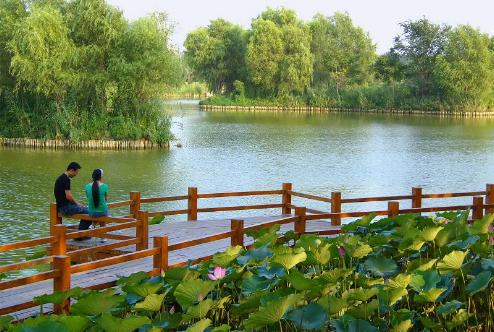 Parque Chaoyang, Beijing, China 1