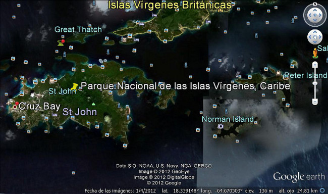 Parque Nacional de las Islas Vírgenes, Caribe 🗺️ Foro América del Sur y Centroamérica 2