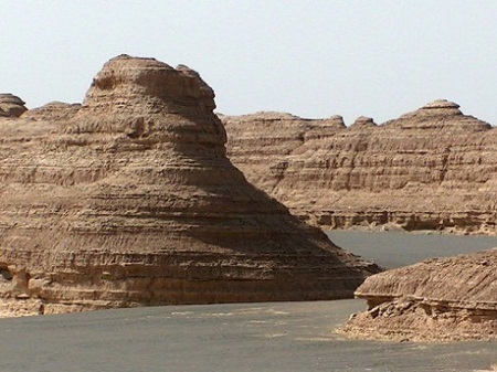 Parque Nacional Geológico Yadan, Gansu, China 0