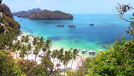 Parque Oceánico Nacional de Angthong, Tailandia 2