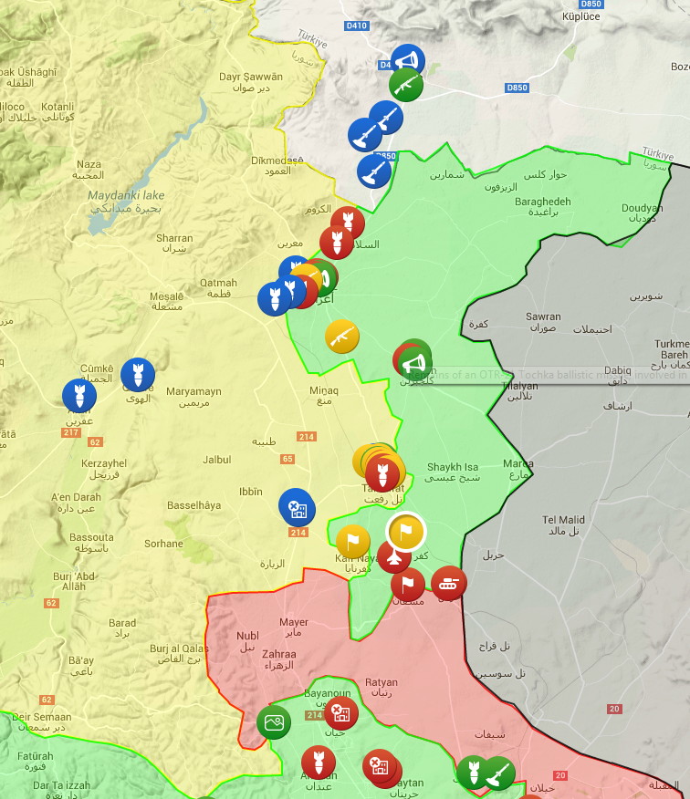 Parte de Guerra de Siria: 12-02-2016, la toma de Tall Rifat 1 - Ofensiva de la presa de Tichrin 🗺️ Foro Belico y Militar