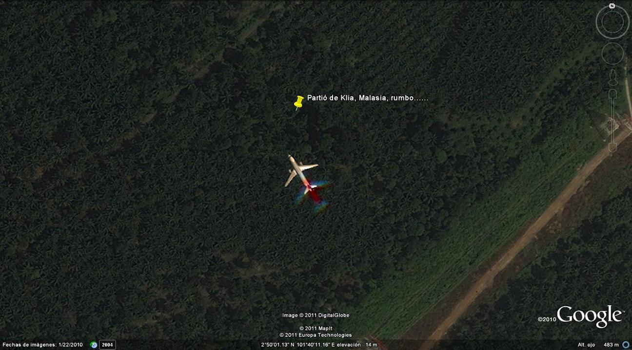 Avión volando cerca de KLIA, Kuala Lumpur, Malasia 1 - AVION VOLANDO EN Icheon, Corea del Sur 🗺️ Foro General de Google Earth