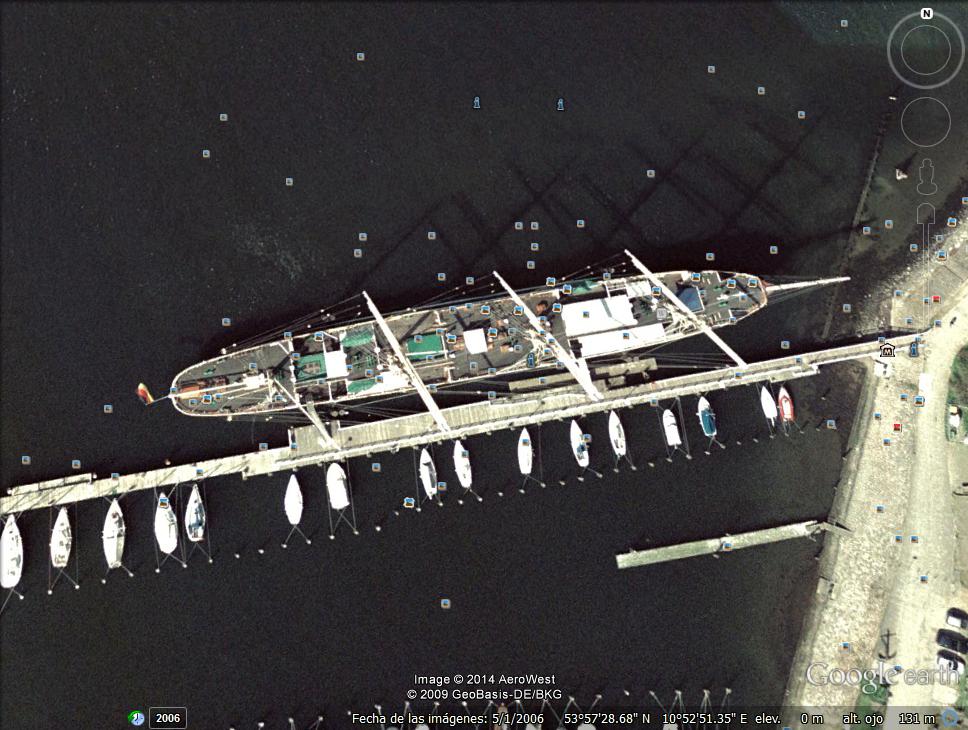 Velero Passat - Lübeck-Travelmünde - Alemania 1 - SS MAHROUSSA - Yate del rey de Egipto 🗺️ Foro General de Google Earth