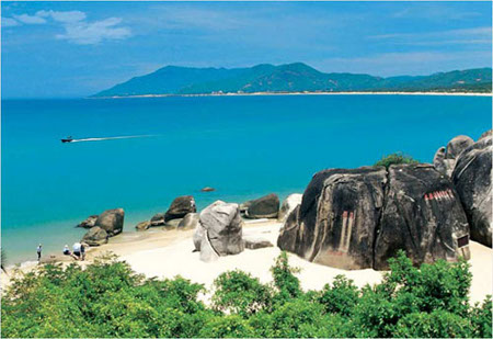 Peninsula Luhuitou, Sanya, Hainán, China 1