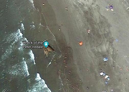 PETER IREDALE naufragio en Clatsop Spit 1 - Barco Gelria o Gradisca 🗺️ Foro General de Google Earth