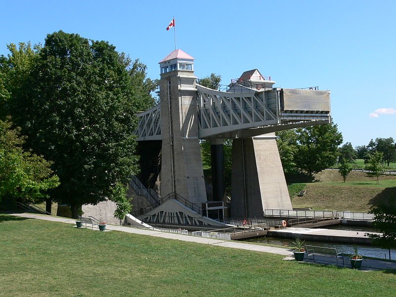 Elevador de barcos de Peterborough, Ontario (Canadá) 2