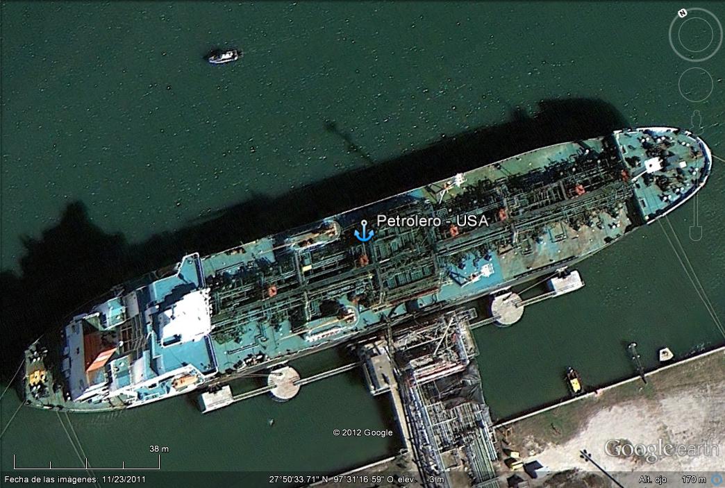 Petrolero - SCorpus Christi - Texas 1 - Portacontenedores de 360 metros en Corea del Sur 🗺️ Foro General de Google Earth