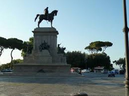 Piazzale del Gianicolo Garibaldi, Roma, Italia 0