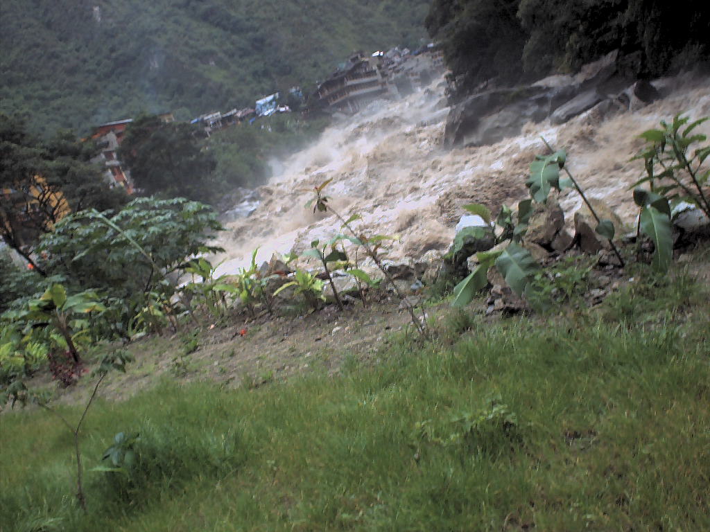 Camino de llegada a Machu Pichu