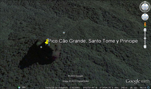 Pico Cão Grande, Santo Tome y Principe 2