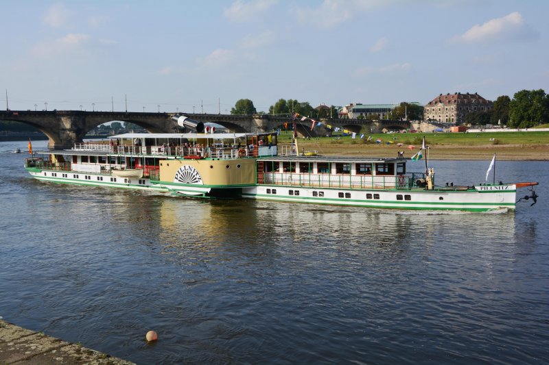 Pillnitz, Paddle Steamer, Alemania 1