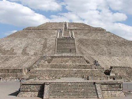 Piramide del sol, Teotihuacan, Mexico 0