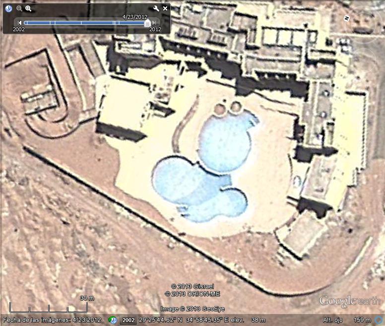Piscina con forma de raton -Mar Rojo 1 - Piscinas Tozeur - Tunez 🗺️ Foro General de Google Earth
